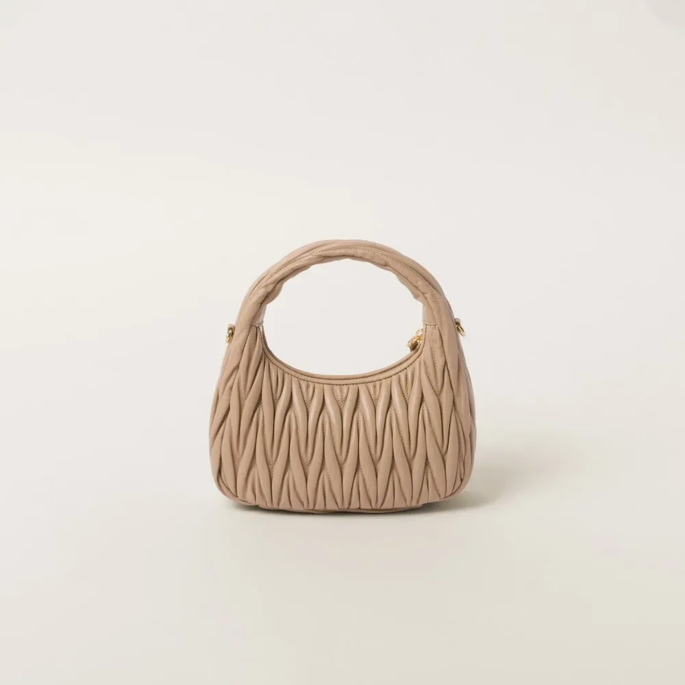 ワンダー-マテラッセレザー-ホーボーバッグ