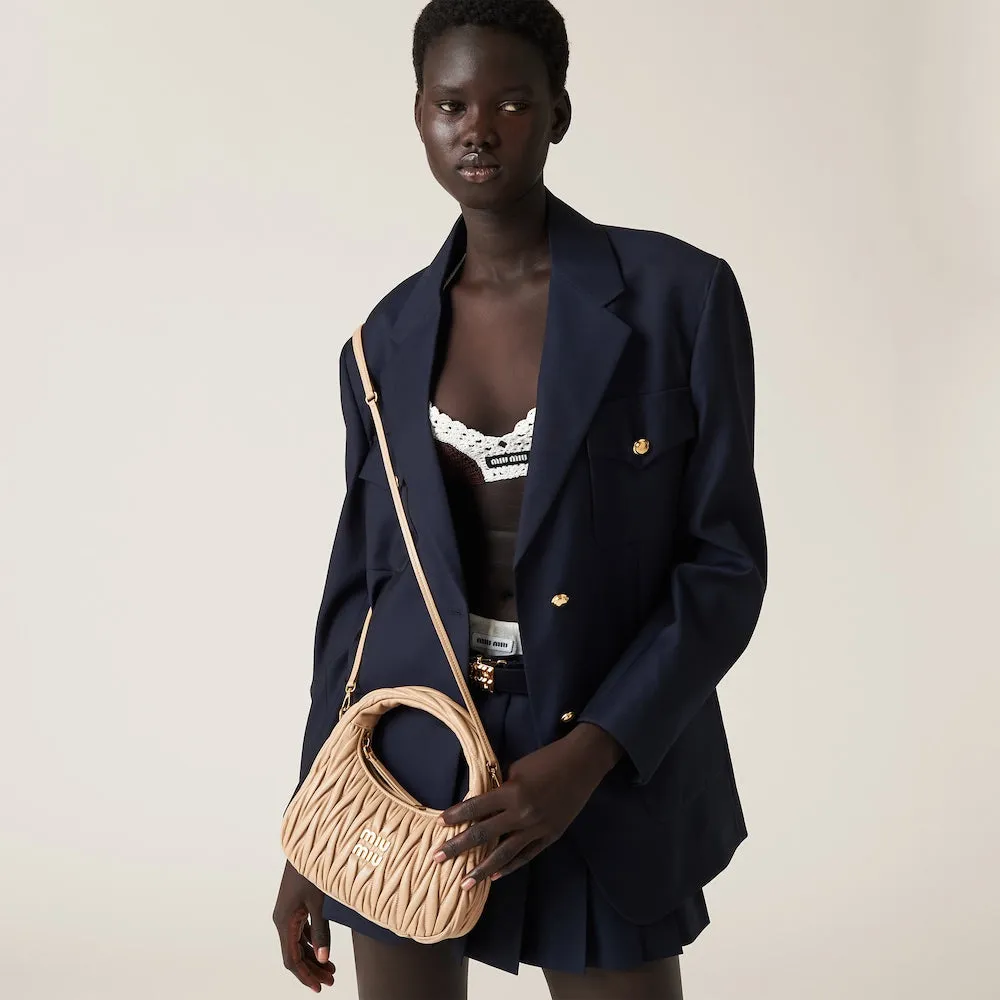 ワンダー-マテラッセレザー-ホーボーバッグ