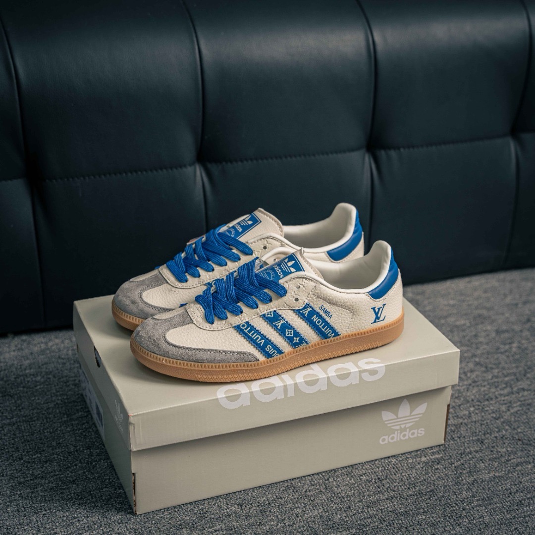 【本当の限定連名です!】LOUIS VUITTON X Adidas Samba OG 🔥25SS