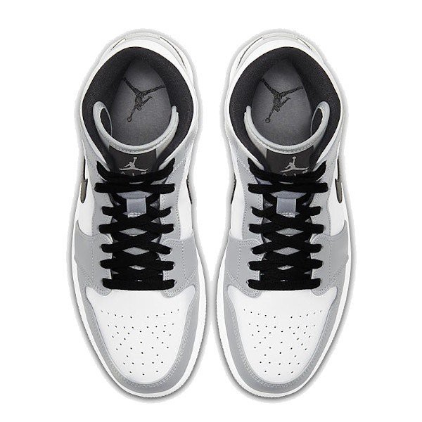 Nike　AIR JORDAN 1 MID LIGHT SMOKE GREY　スモークグレー