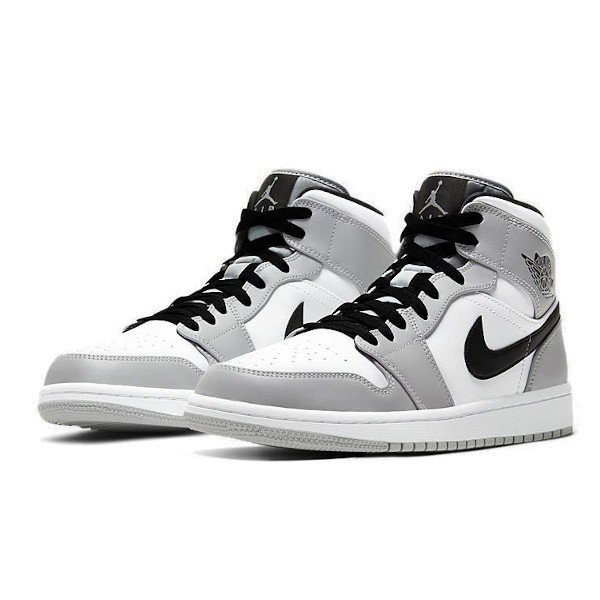 Nike　AIR JORDAN 1 MID LIGHT SMOKE GREY　スモークグレー