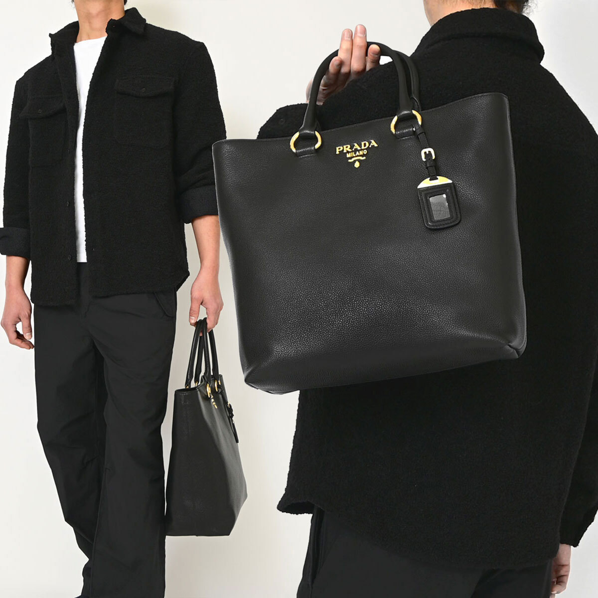 PRADA トートバック A4サイズOK 2way 1BG865