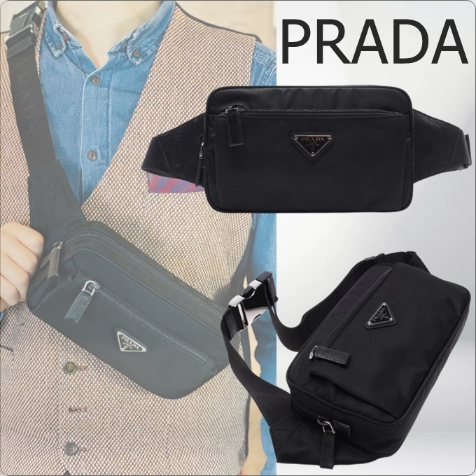♦PRADA♦ナイロンベルトバッグ☆正規品☆