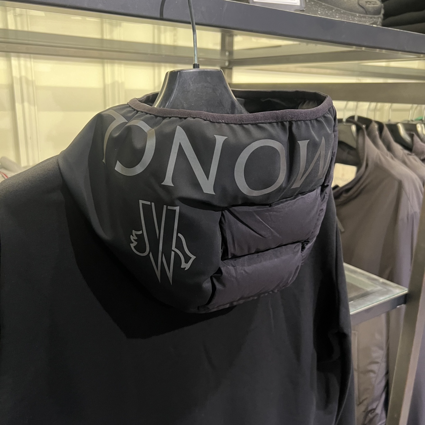 【MONCLER】セール！ZIP UP カーディガン ブラック