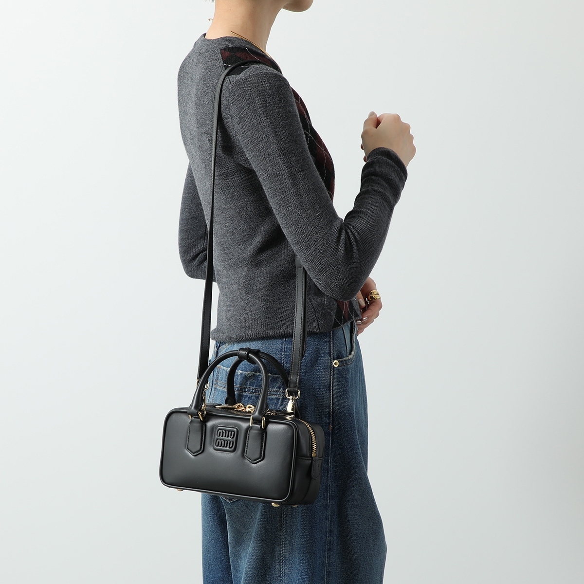 MIUMIU ショルダーバッグ ARCADIE アルカディ 5BB142 ACR3