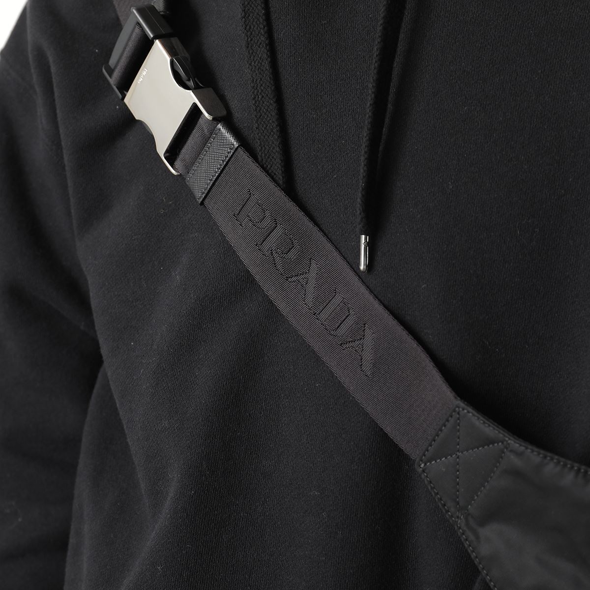 PRADA ボディバッグ 2VL977 WOO 2DMG Re-Nylon ベルトバッグ