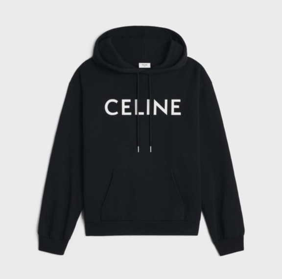 国内直営**CELINE ** ルーズスウェットフーディー 男性女性にも♪
