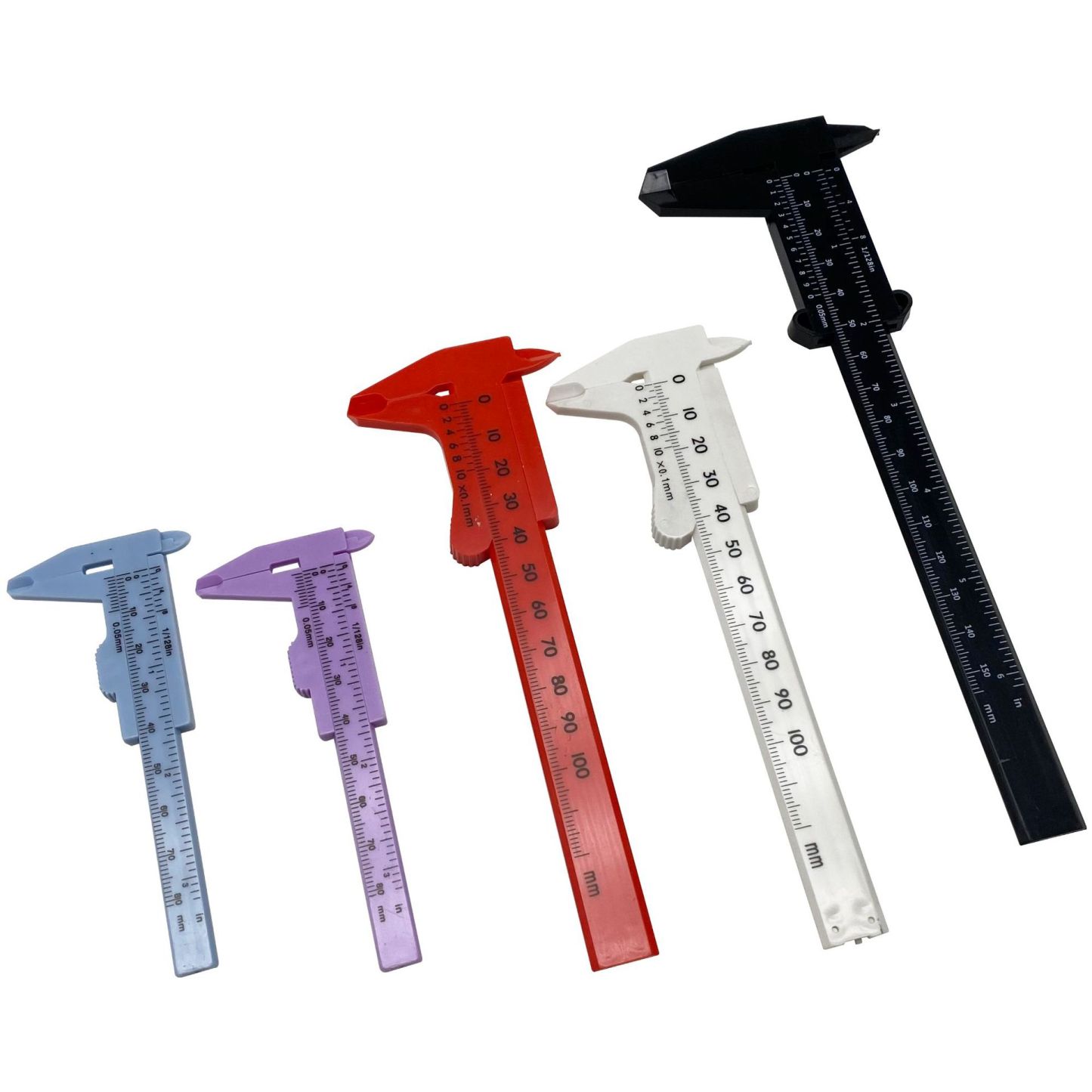 80/150mm プラスチック ノギス