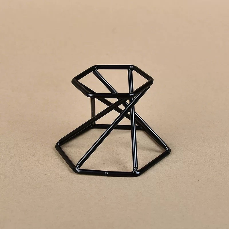 六角形らせん台座