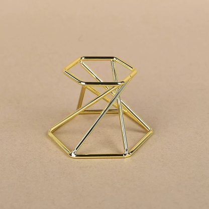 六角形らせん台座