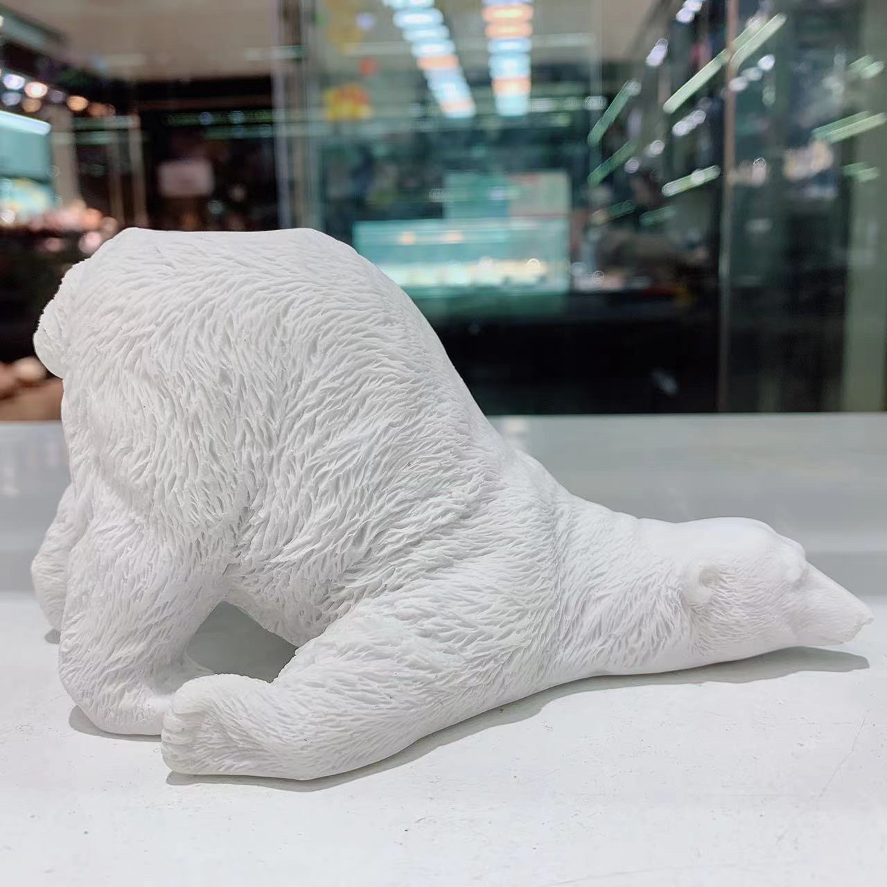 ホッキョクグマの台座