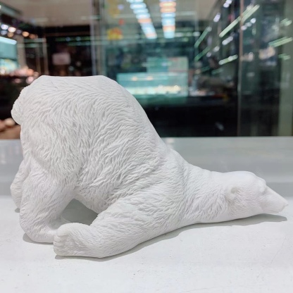 ホッキョクグマの台座