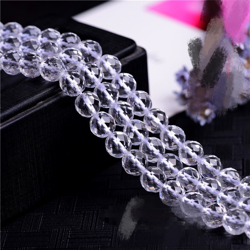 水晶の64カット面連材