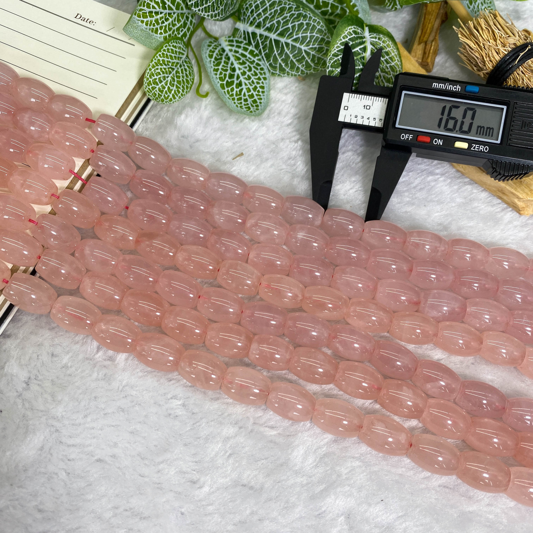 ローズ クォーツ ルース - FJHCRYSTAL