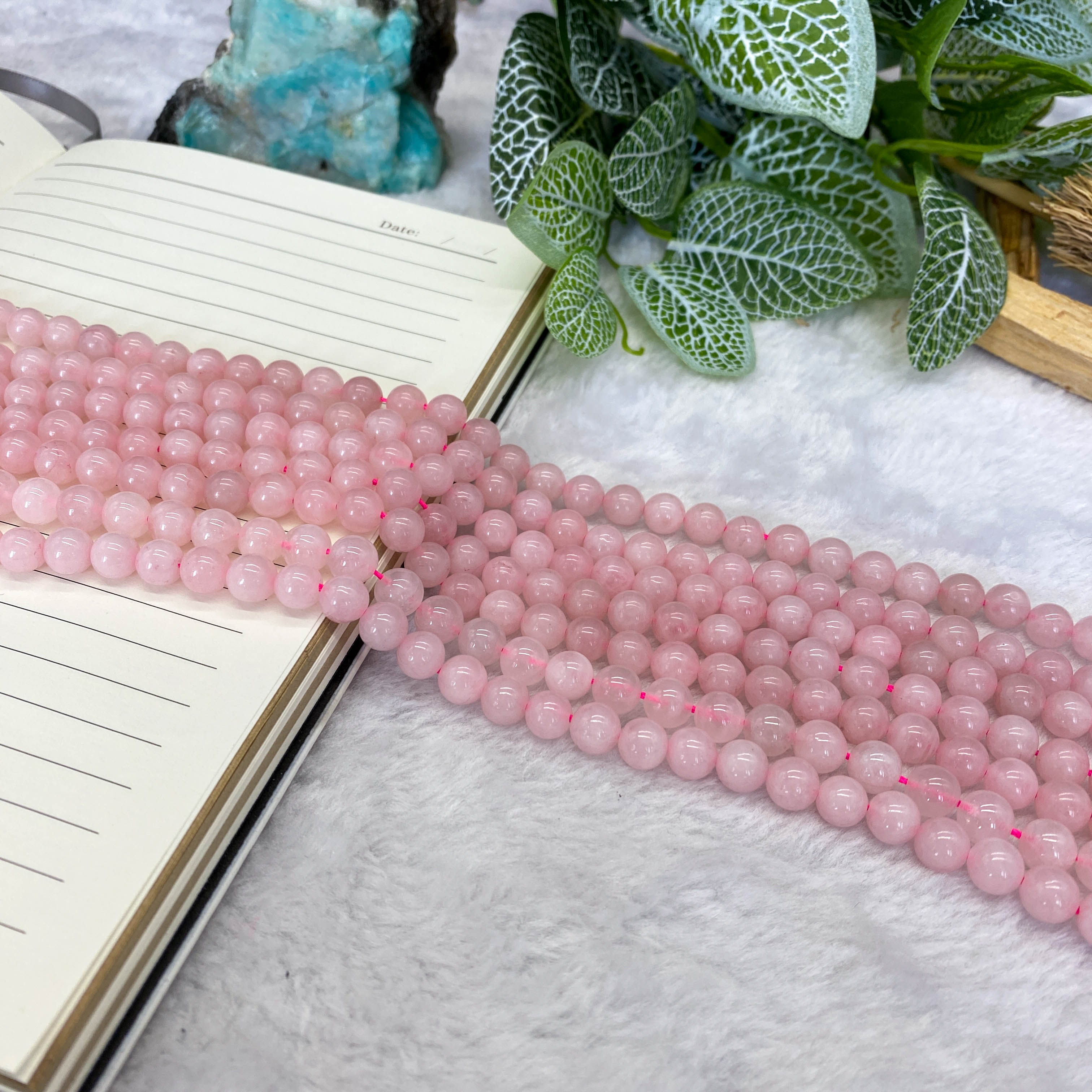 ローズ クォーツ 石 - FJHCRYSTAL