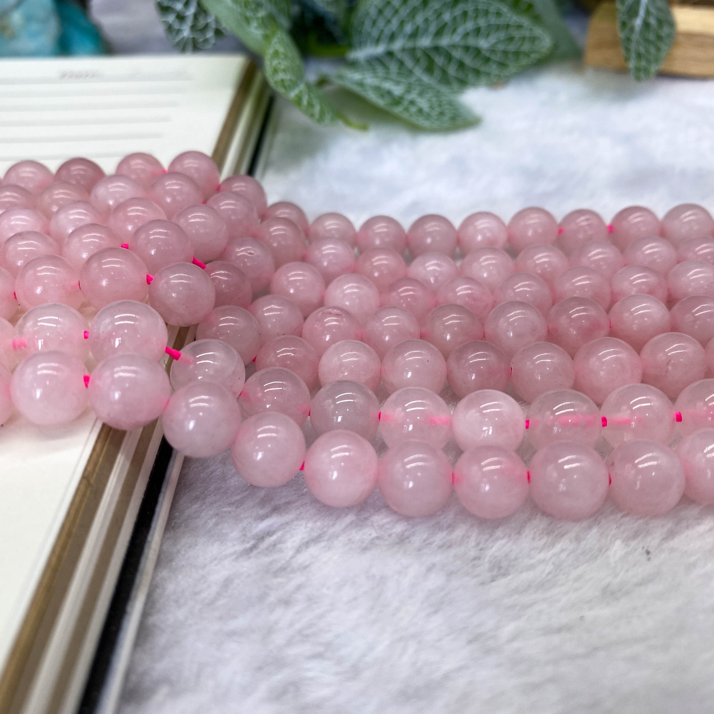 ローズ クォーツ 数珠 - FJHCRYSTAL