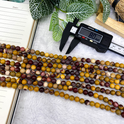 8mmと10mmのDIYムーカイトビーズ