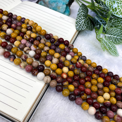 8mmと10mmのDIYムーカイトビーズ