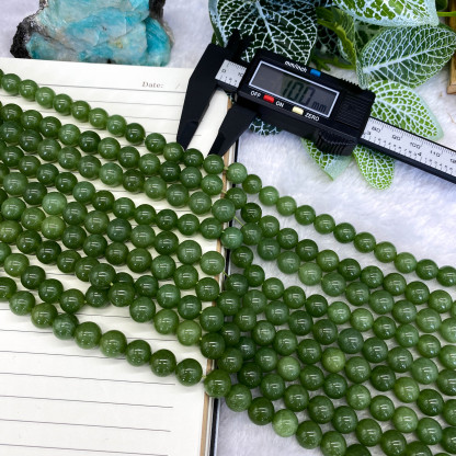 6mm と 10mm DIY 染めジャスパー ビーズ