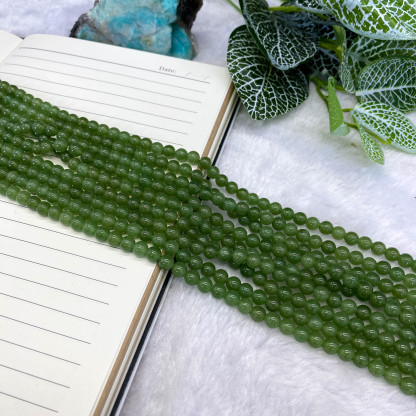 6mm と 10mm DIY 染めジャスパー ビーズ