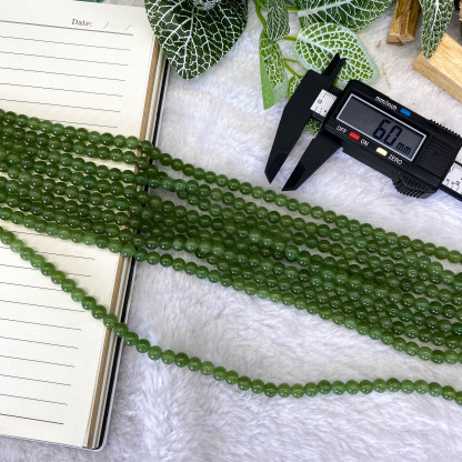 6mm と 10mm DIY 染めジャスパー ビーズ