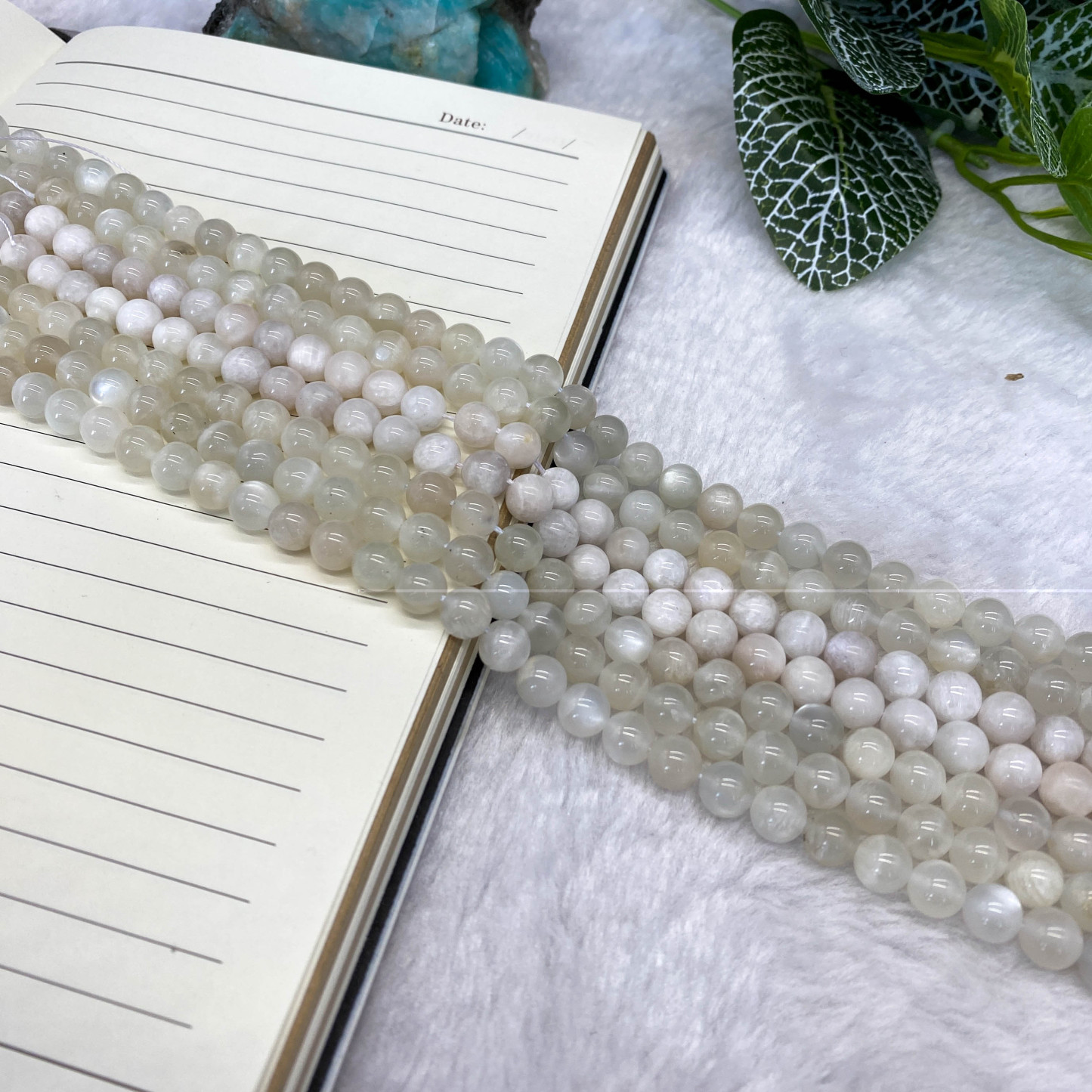 ホワイト ムーン ストーン - FJHCRYSTAL