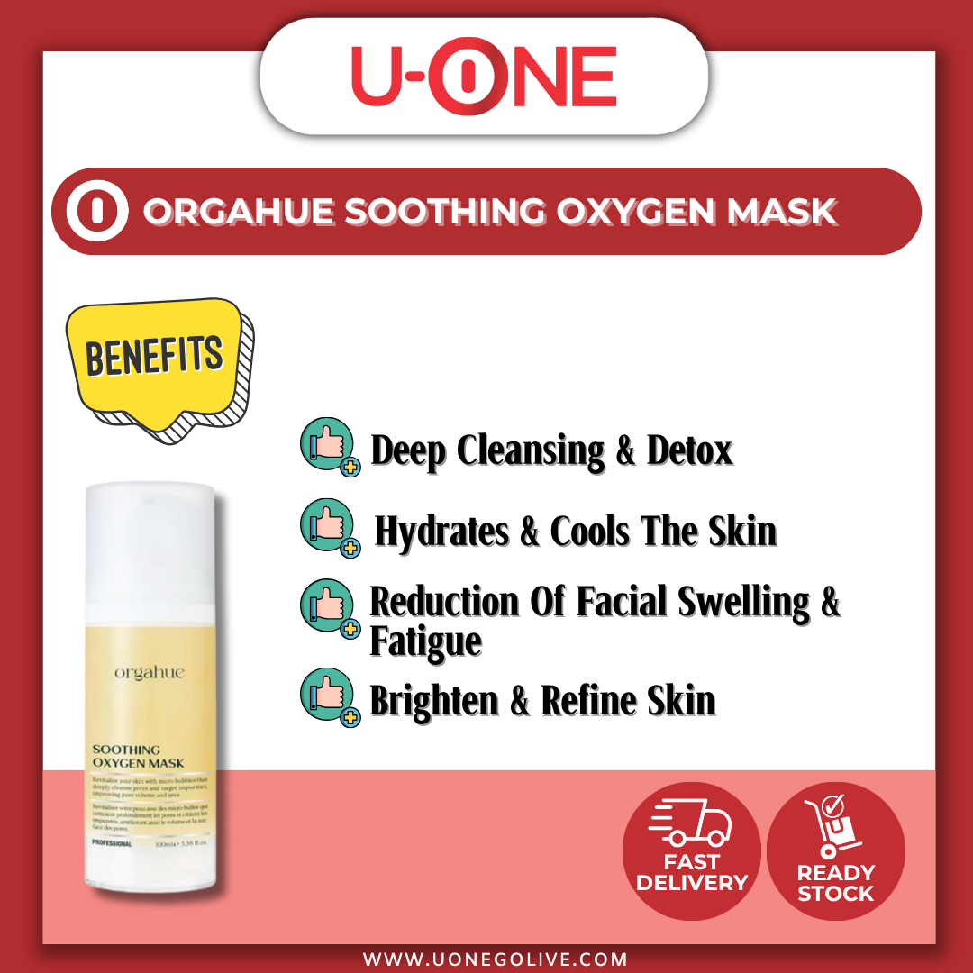 U-ONE | Korea | Orgahue | Soothing Oxygen Mask | 100ml