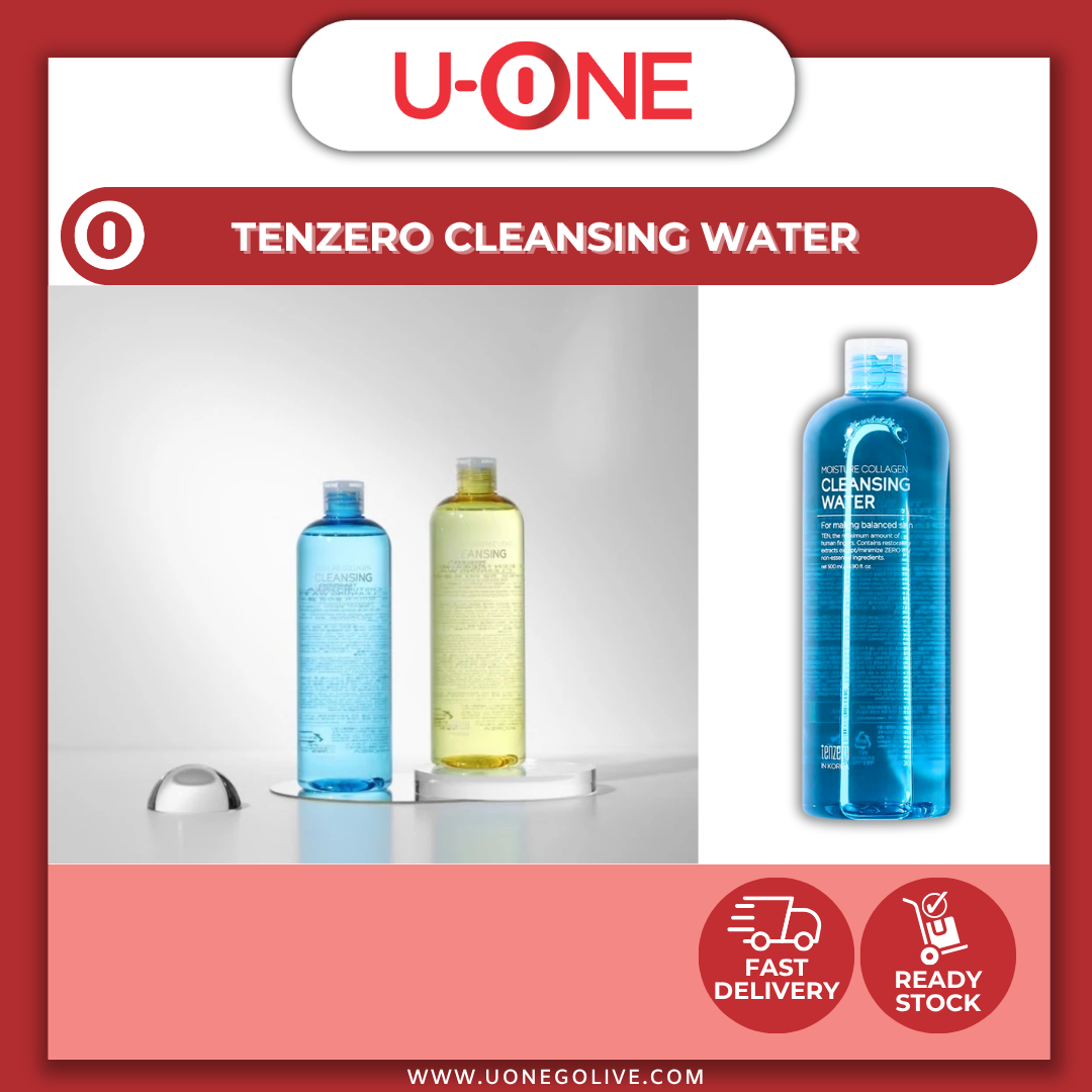 U-ONE | Korea | Tenzero | Cleansing Water | 500ml | Facial Cleanser