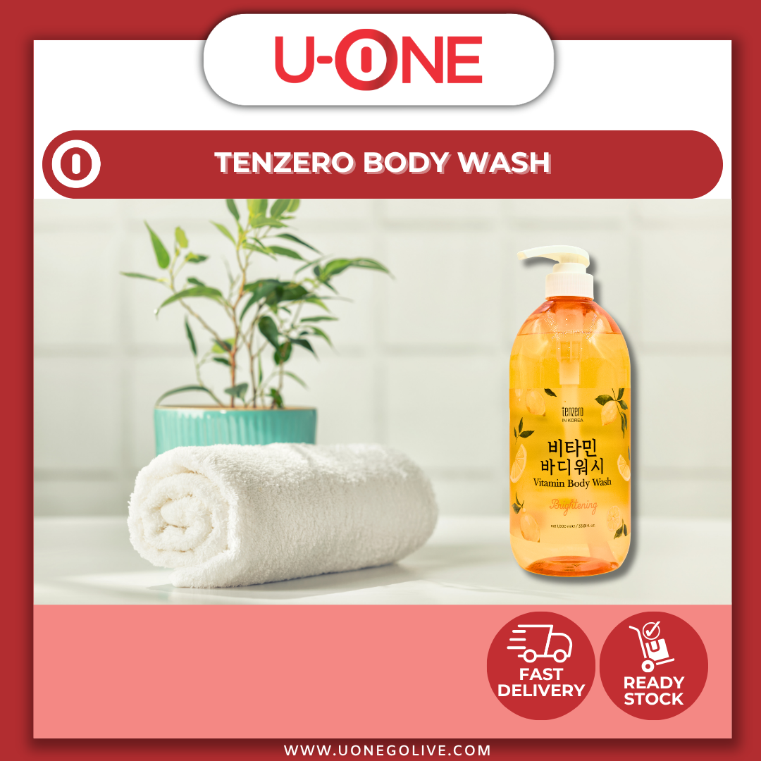 U-ONE | Korea | Tenzero | Body Wash | 1000ml | Body Care 