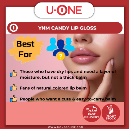 U-ONE | Korea | Ynm | Candy Lip Gloss | 3g
