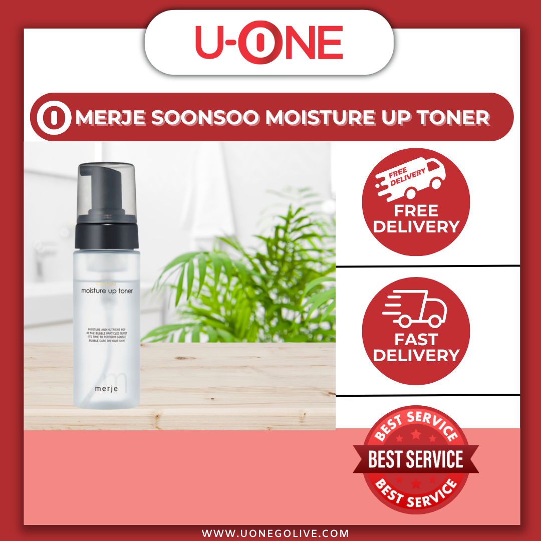 U-ONE | Korea | Merje | Soonsoo Moisture Up Toner | 150ml | Skin Care
