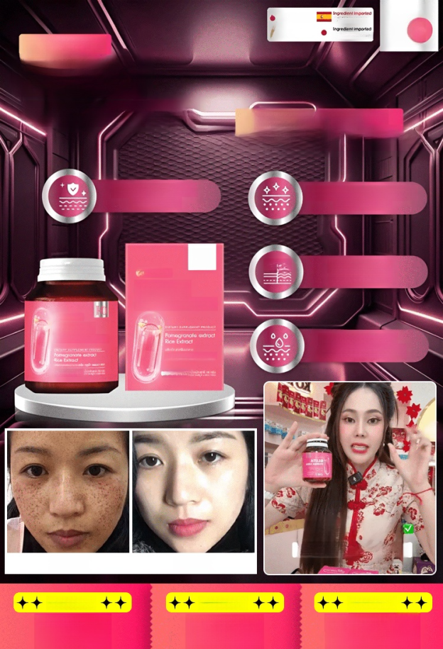【ผู้ช่วยผิว!】แคปซูลกลูตาไธโอน