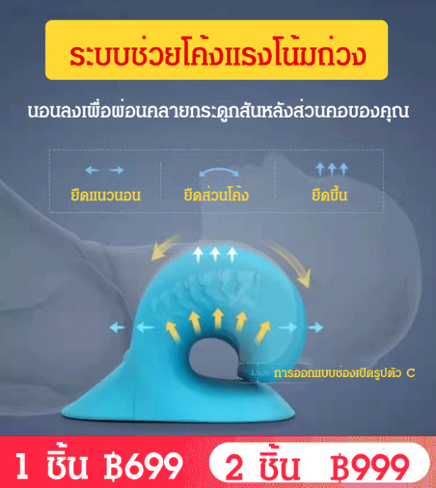 【เกรดการแพทย์】หมอนนวดรองกระดูกส่วนคอ