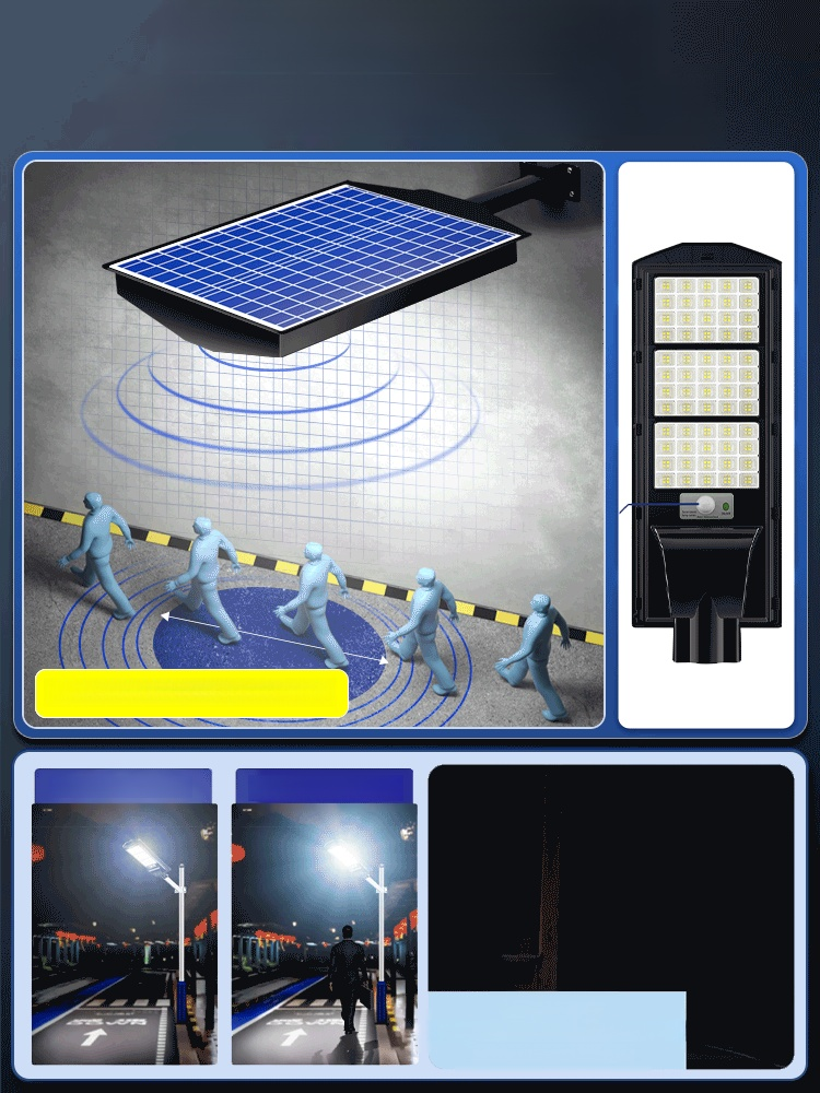 【การส่องสว่างทั้งถนน】ไฟพลังงานแสงอาทิตย์ในครัวเรือน