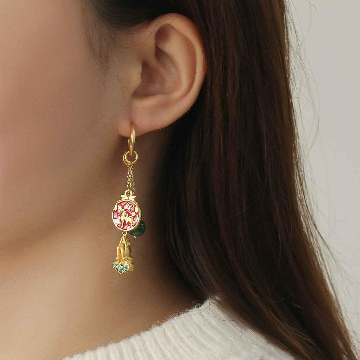 Yilu Shenghua Tassel Earrings-unexpected moments of joy and growth on life’s journey
