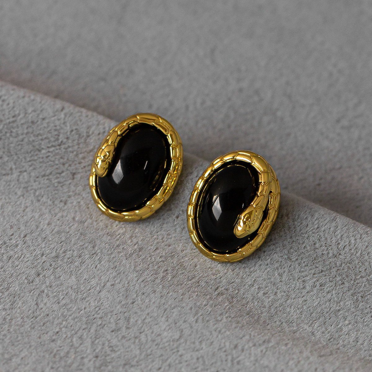 Year of the Snake Earrings- intelligence, grace, prosperity, and enduring fortune