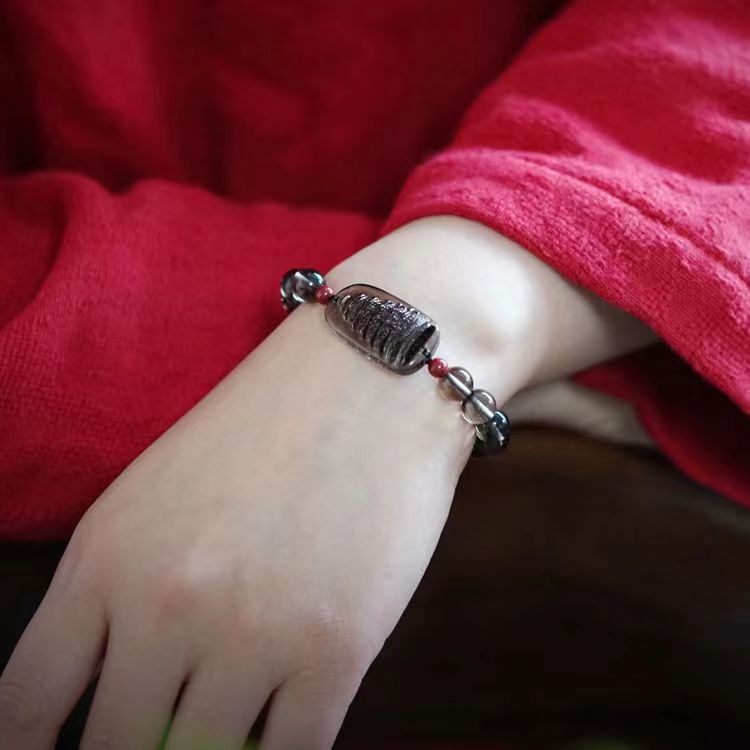 Natural crystal Wenchang Tower bracelet