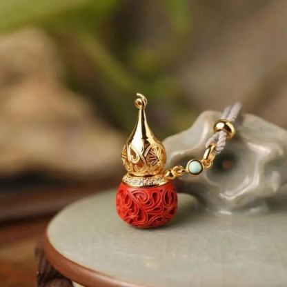 Golden Light Hulu-Bring ​continuous blessings, dual prosperity (wealth and status)