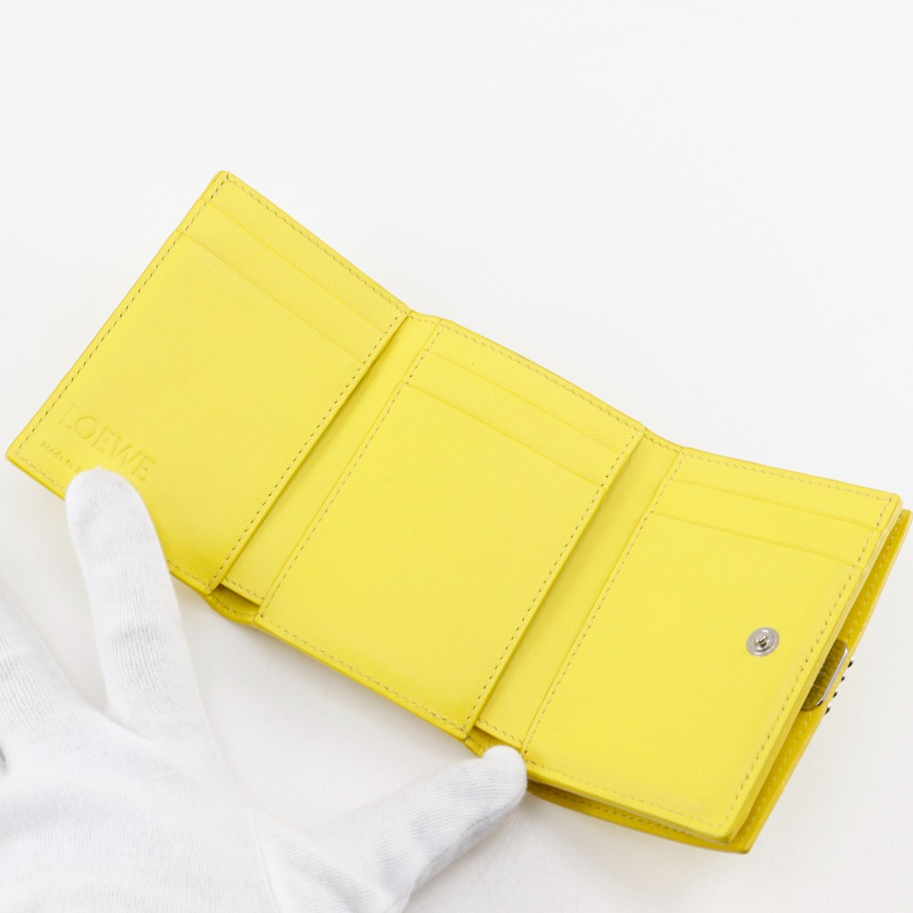 【LOEWE】ロエベ アナグラム トライフォールド ウォレット 三つ折り財布
 C821TR2X16