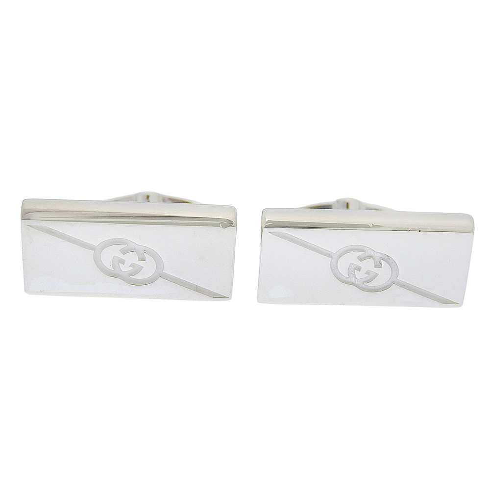 【GUCCI】グッチ GGロゴ カフス