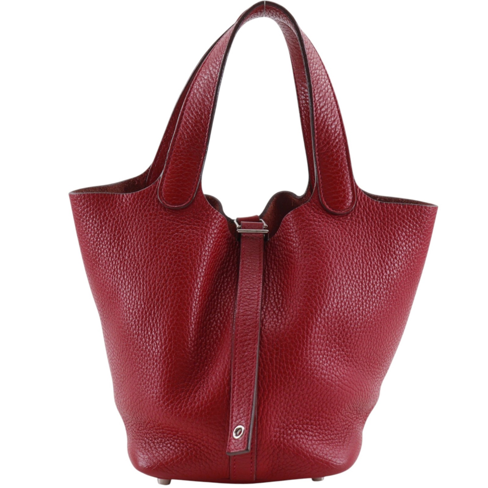 最終値下げ【HERMES】 ヴィンテージ カデナバングル Hロゴ ボルドー