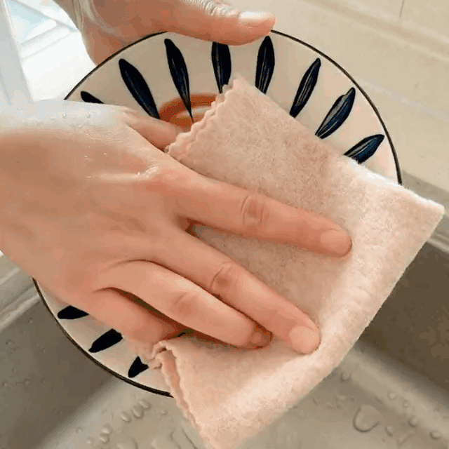 自由裁剪吸油不掛油絲瓜清潔抹布