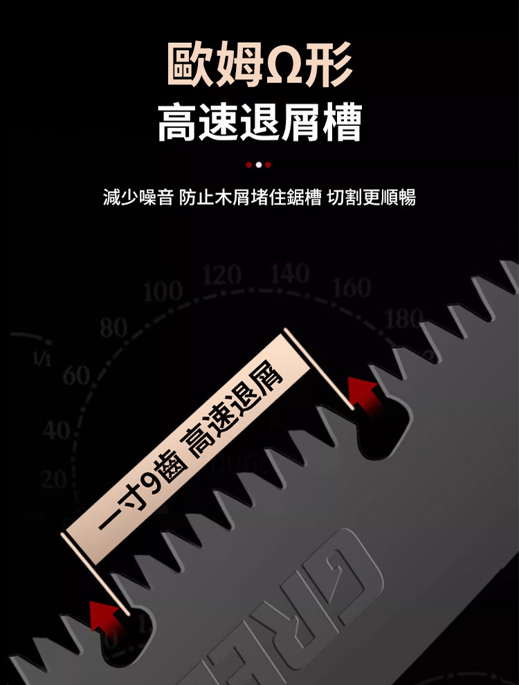 德國SK6高碳鋼家用折疊鋸