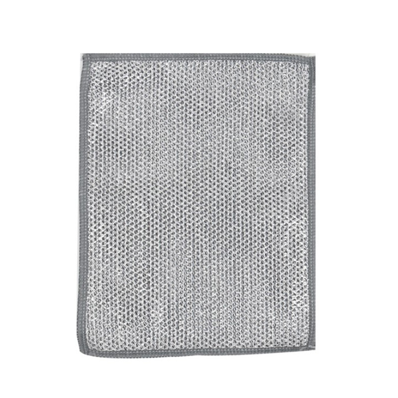 【強力去污】雙面銀絲竹炭清潔布百潔布