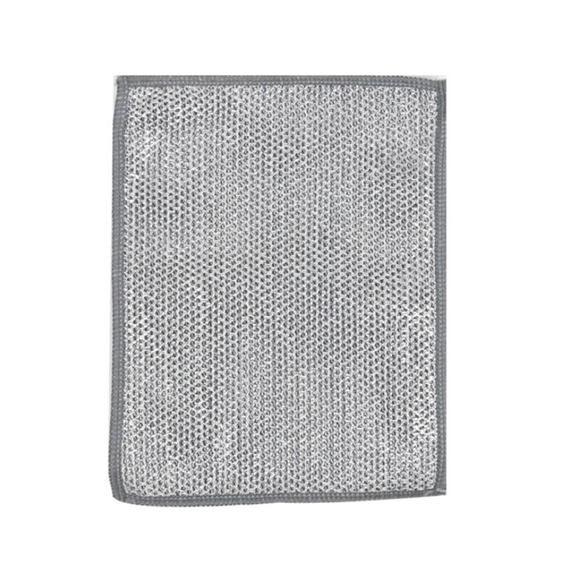 【強力去污】雙面銀絲竹炭清潔布百潔布