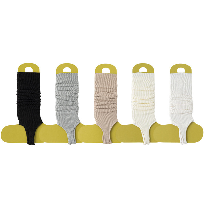 堆堆袜套女生春腿套踩脚y2k辣妹高筒芭蕾风显腿长夏踩脚款高筒