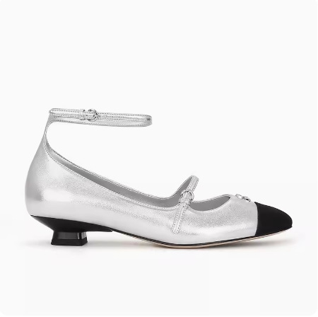 【苏茵茵同款】喵家小姐~法式复古拼色扣带小猫跟玛丽珍鞋女单鞋