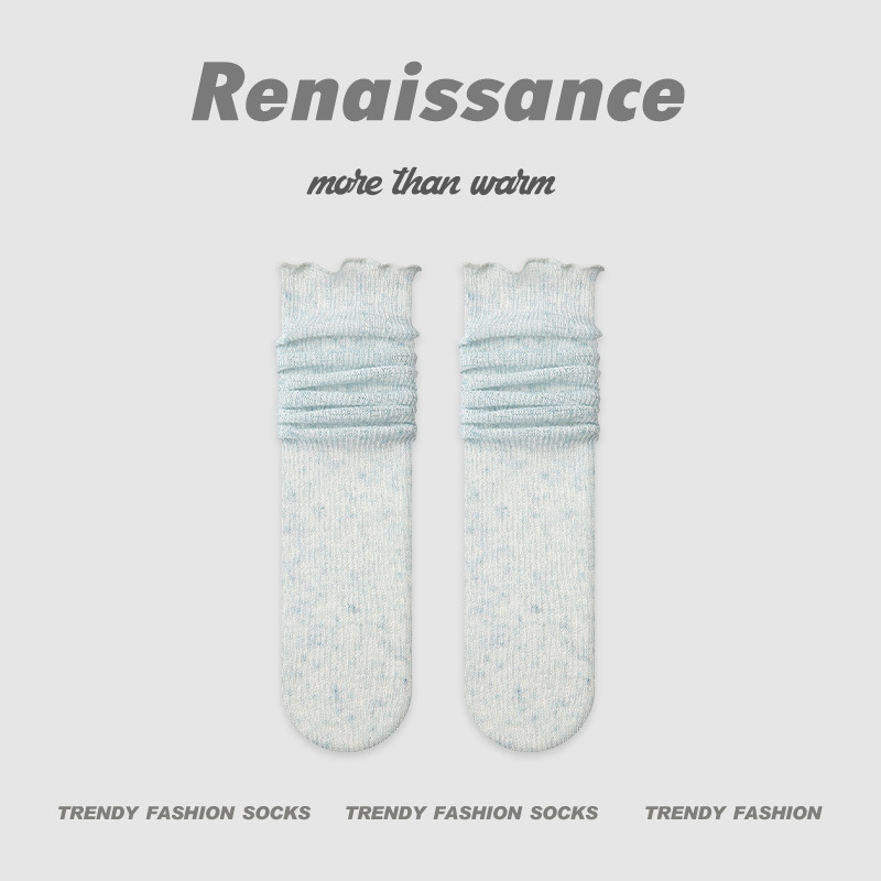 夏季薄款女袜点子纱公主风精编袜网眼夏季透气中筒袜