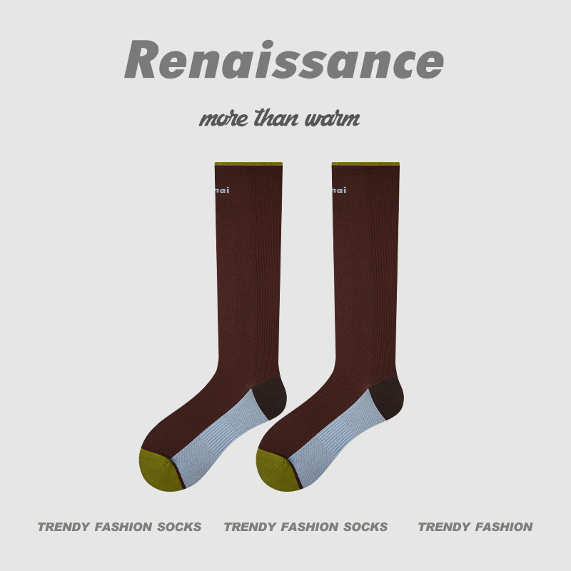 微压薄款运动压力袜专业跑步跳绳健身小腿肌能长筒袜