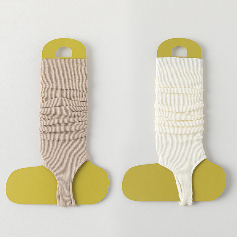 堆堆袜套女生春腿套踩脚y2k辣妹高筒芭蕾风显腿长夏踩脚款高筒